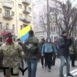 Годовщину Майдана «отметили» разгромом российских банков в Киеве