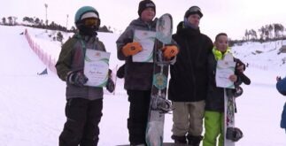 Екатеринбург-соревнования по сноуборду